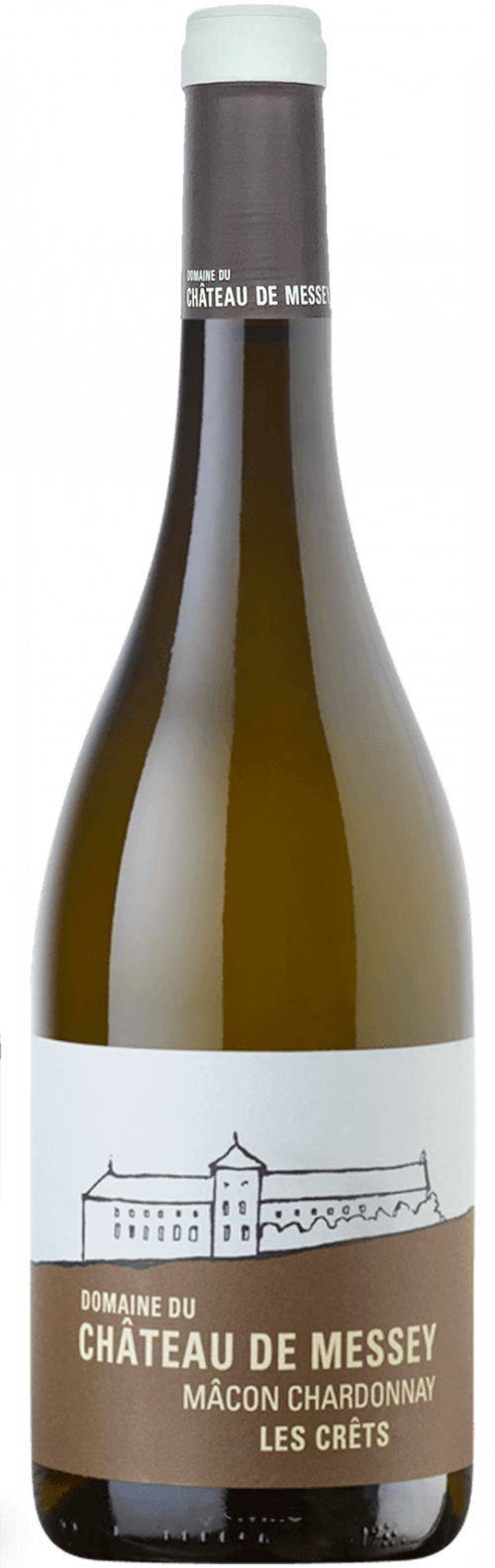 Château de Messey Mâcon Chardonnay 2023 – Les Crêts 75cl (Frankrig) (øko)