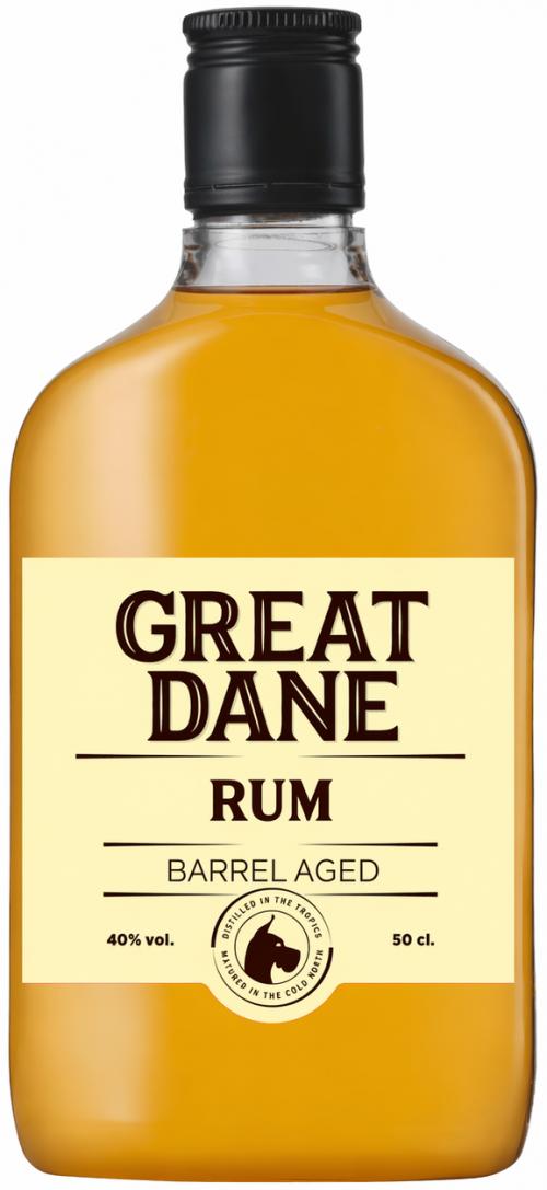 Great Dane Barrel Aged Rum PET fl. (50 cl)