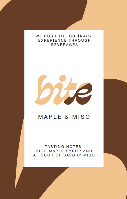 BITE - Maple & Miso (5L) Øko