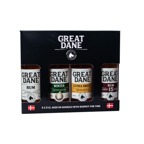 Great Dane Rum Gaveæske (4 * 5 cl)